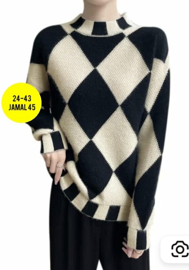 свитера женские,модные свитера,свитер в корейском стиле,кофта женская,свитер в клетку