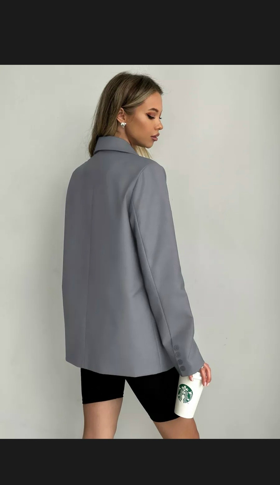 пиджак оверсайз серый blanc casse,пиджак оверсайз серый удлиненный,серый пиджак оверсайз,пиджак оверсайз серый удлиненный жакет блейзер marifique 220253552,пиджак серый оверсайз удлиненный darely