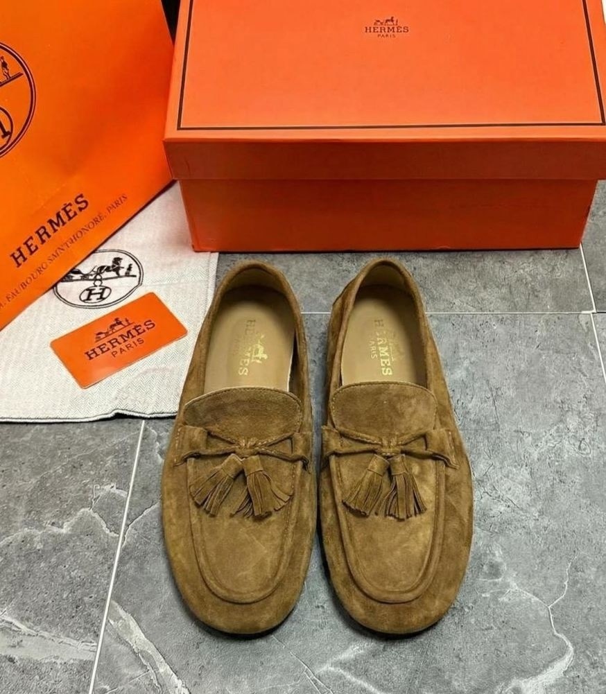 лоферы мюли эрмес,лоферы hermes,лоферы замшевые,,лоферы женские