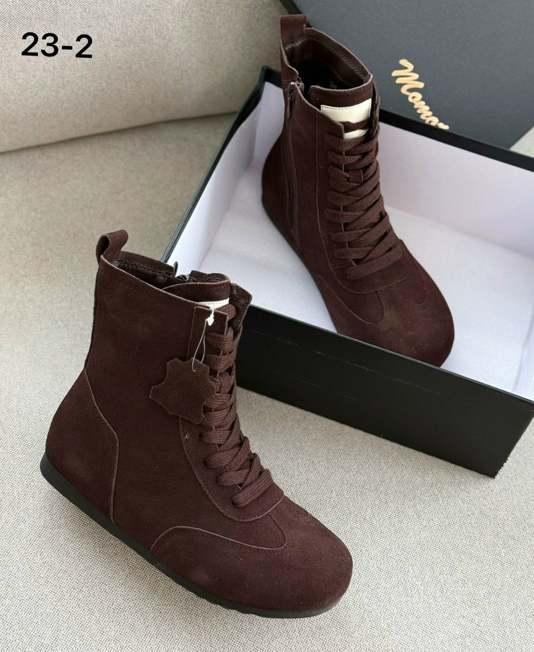 ботильоны женские,ботинки женские,,женская ,коричневые женские ботинки