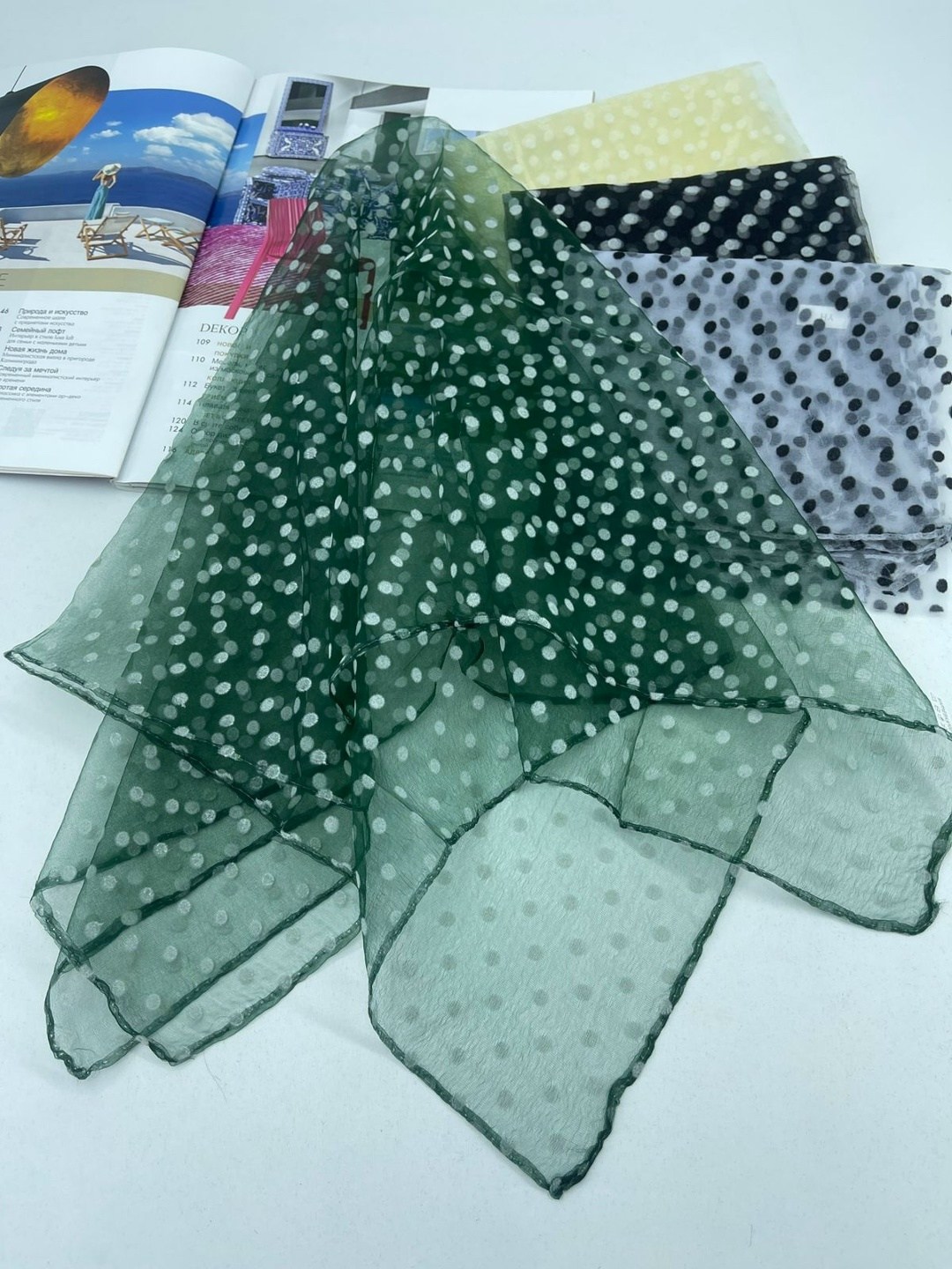 шифоновый платок,платки шарф,шарф в горошек,шарф женские,модные шарфы