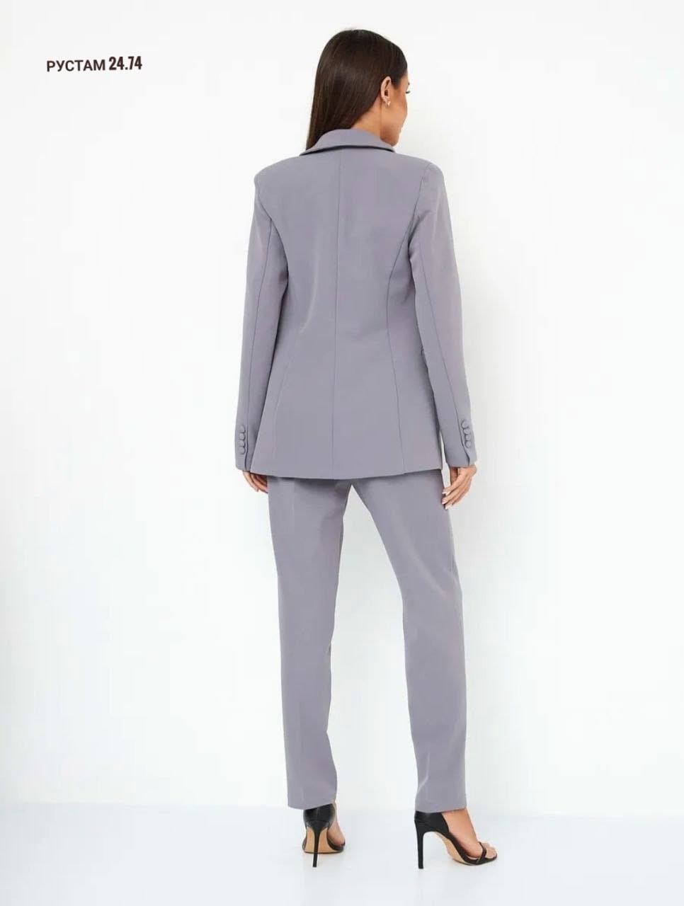 брючный костюм,костюм брючный 5181 мятный elletto life,женский брючный костюм,летние брючные костюмы палаццо,костюм брючный классический