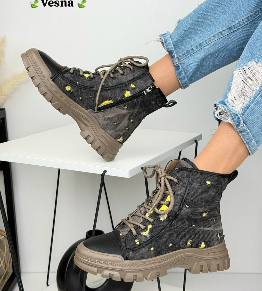 ,женские ботинки,джинсовые ботинки,ботинки модные,ботинки