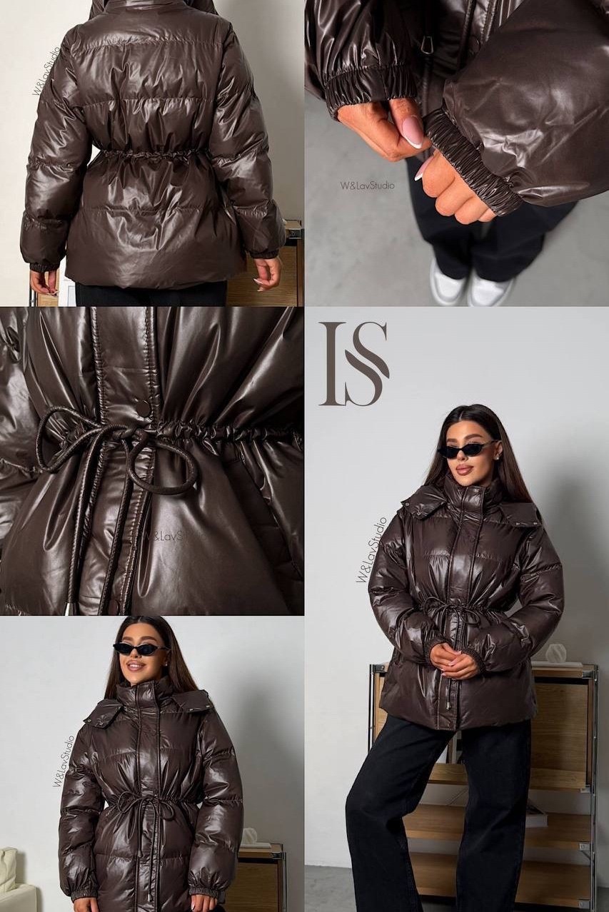 зимняя стильная куртка,женская куртка,куртка,куртка зимняя женская,пуховик молочного цвета