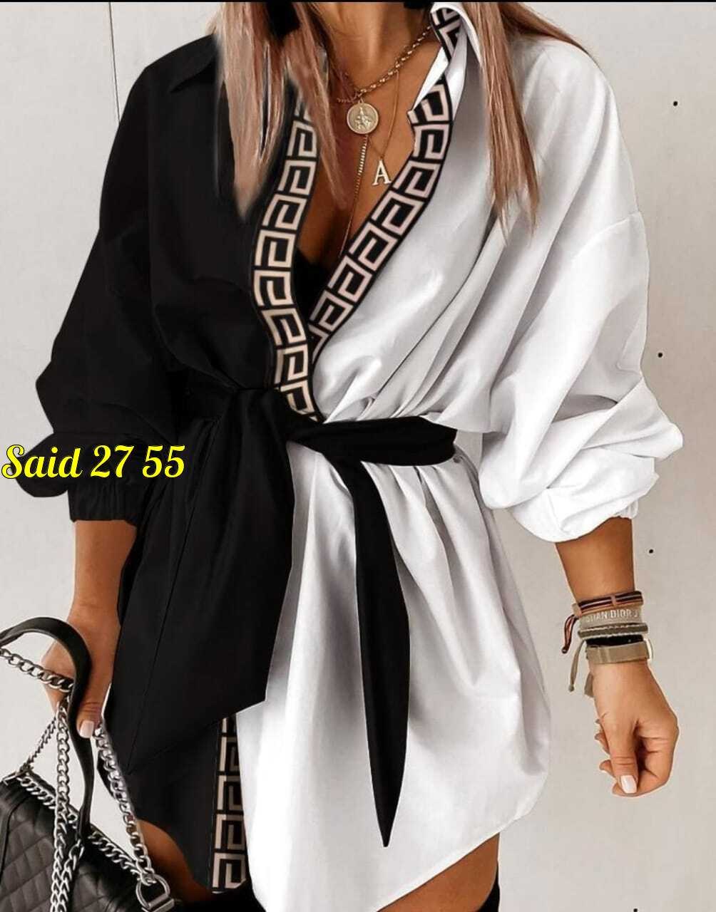белое платье рубашка с черным поясом,женское платье рубашка,рубашка туника женская,платье с поясом,платье рубашка