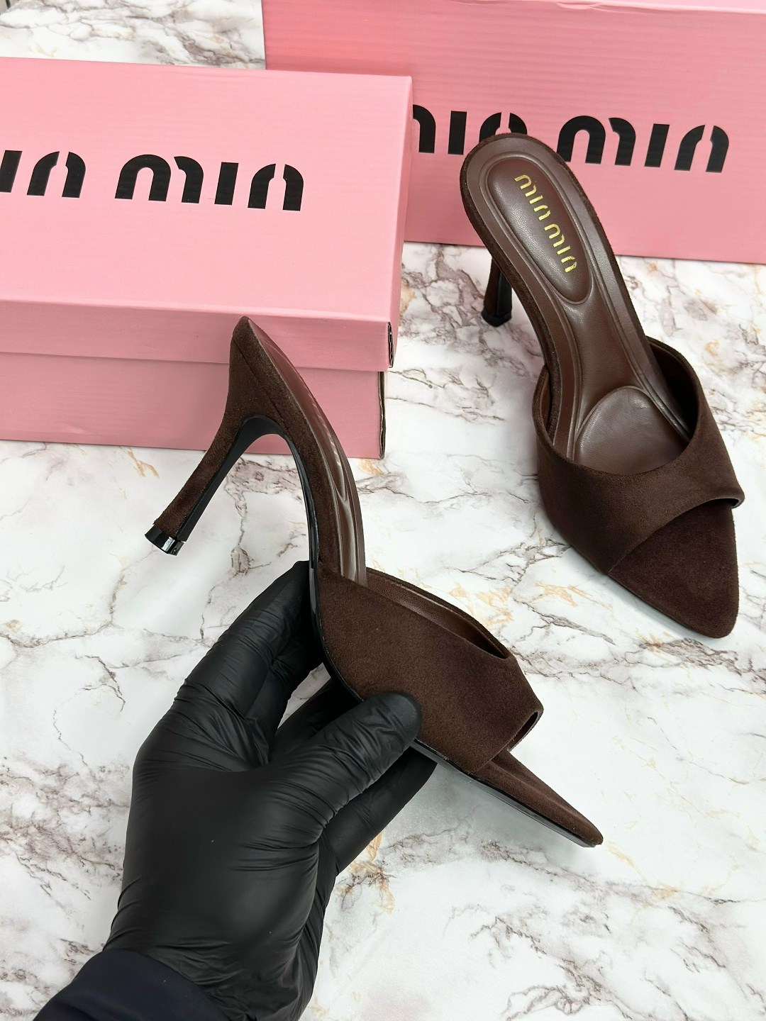 ,женская ,босоножки на каблуках,мюли на каблуке,замшевые мюли