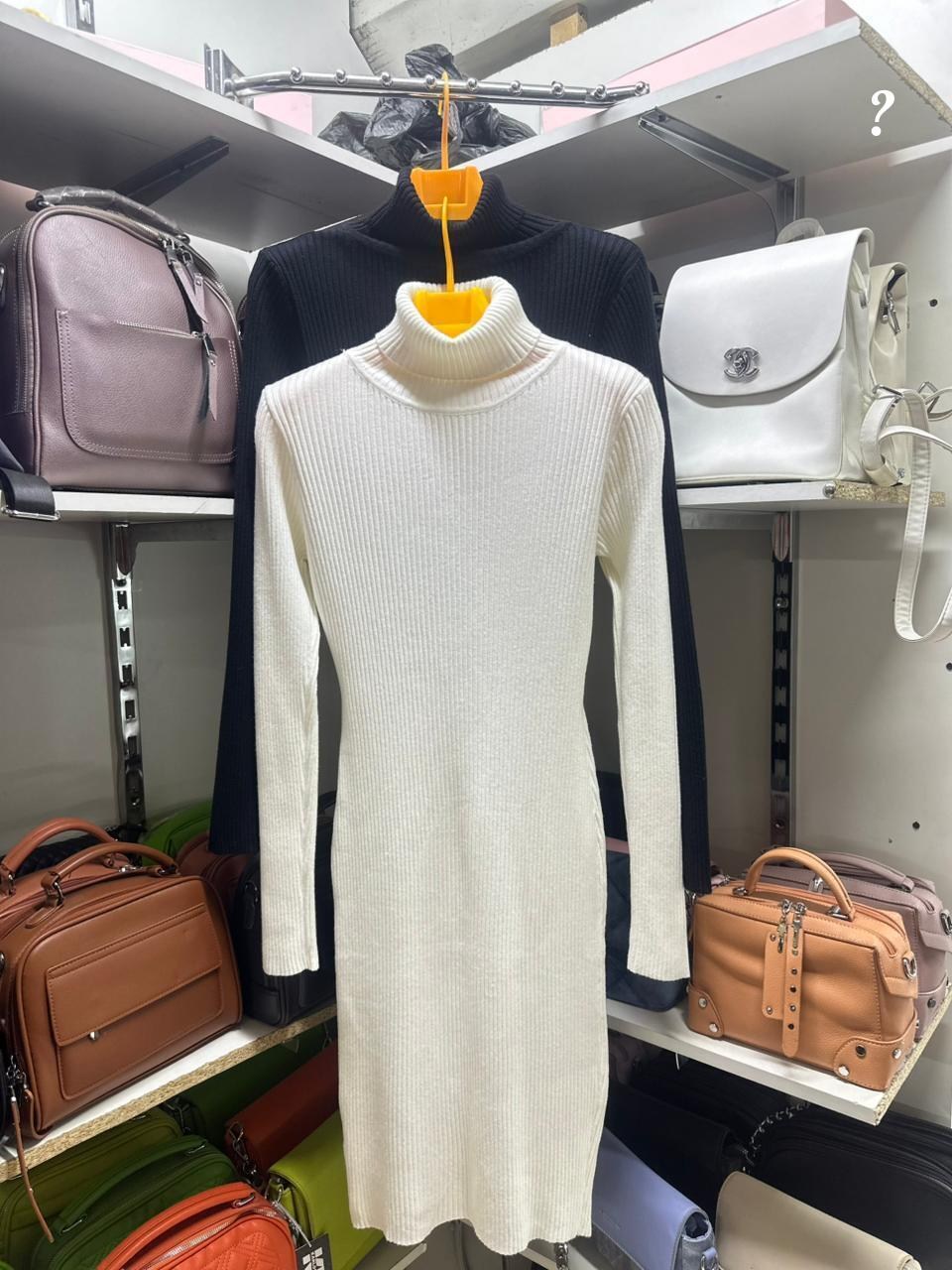 трикотажное платье лапша под горло длинное vazo premium,платье женское лапша,платье лапша черное,трикотажное платье лапша длинное,платье лапша