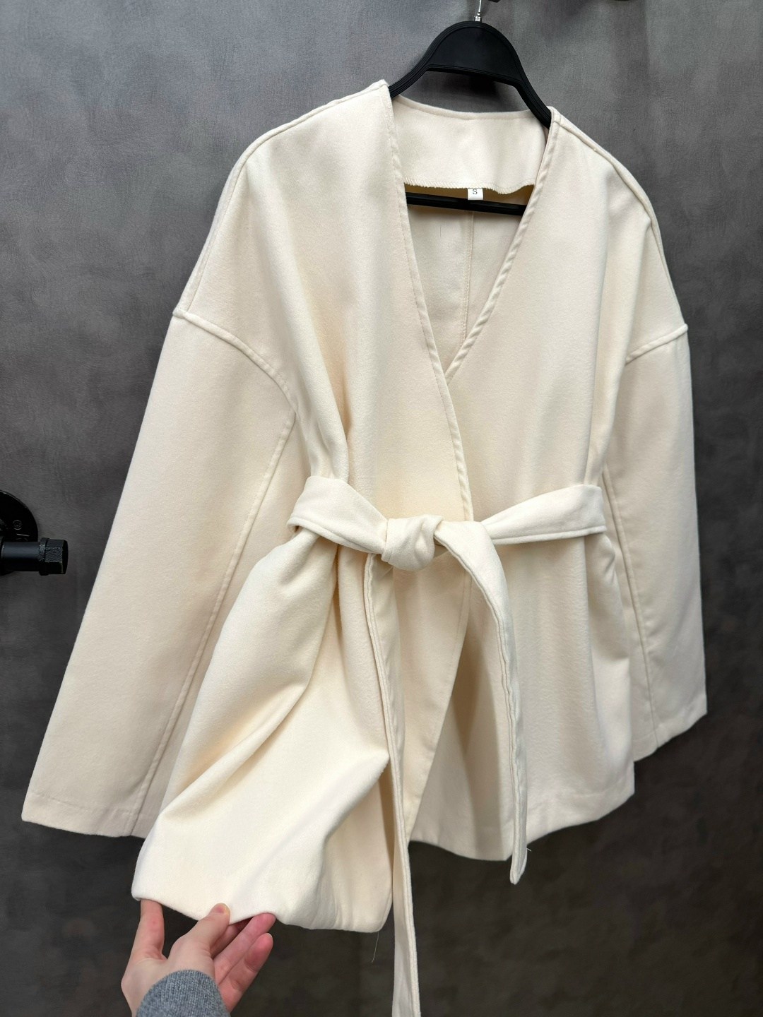 элегантная шерстяная куртка с белым поясом на шнуровке для женщин,элегантная шерстяная куртка на шнуровке с поясом для женщин,модное пальто,короткие пальто,пальто с поясом