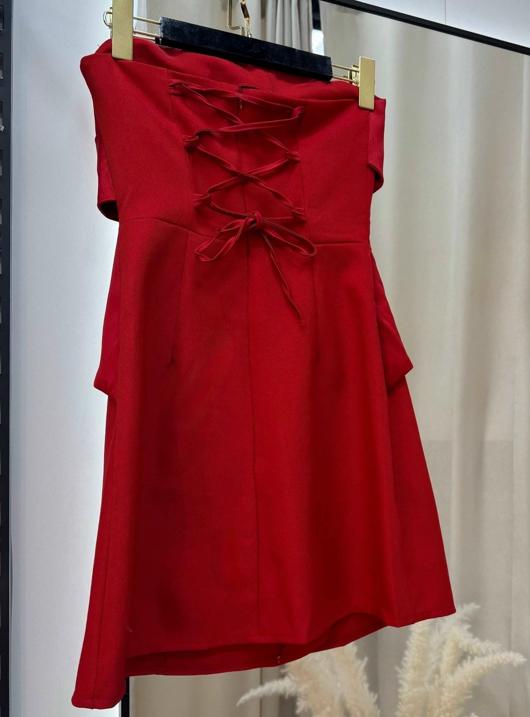 платье корсетное вечернее sok 293916917,платье,женское платье,платье стильное,платье женское красное