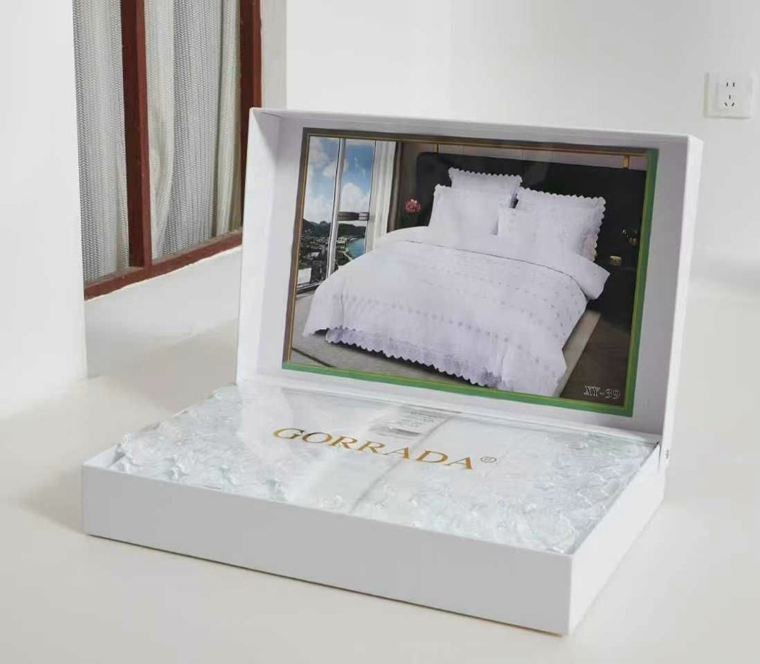 постельное белье,сатиновое постельное бельё с вышивкой евро 2-x сп. комплект - dantela vita,постельное белье евро,комплекты постельного белья,комплект постельного белья asabella