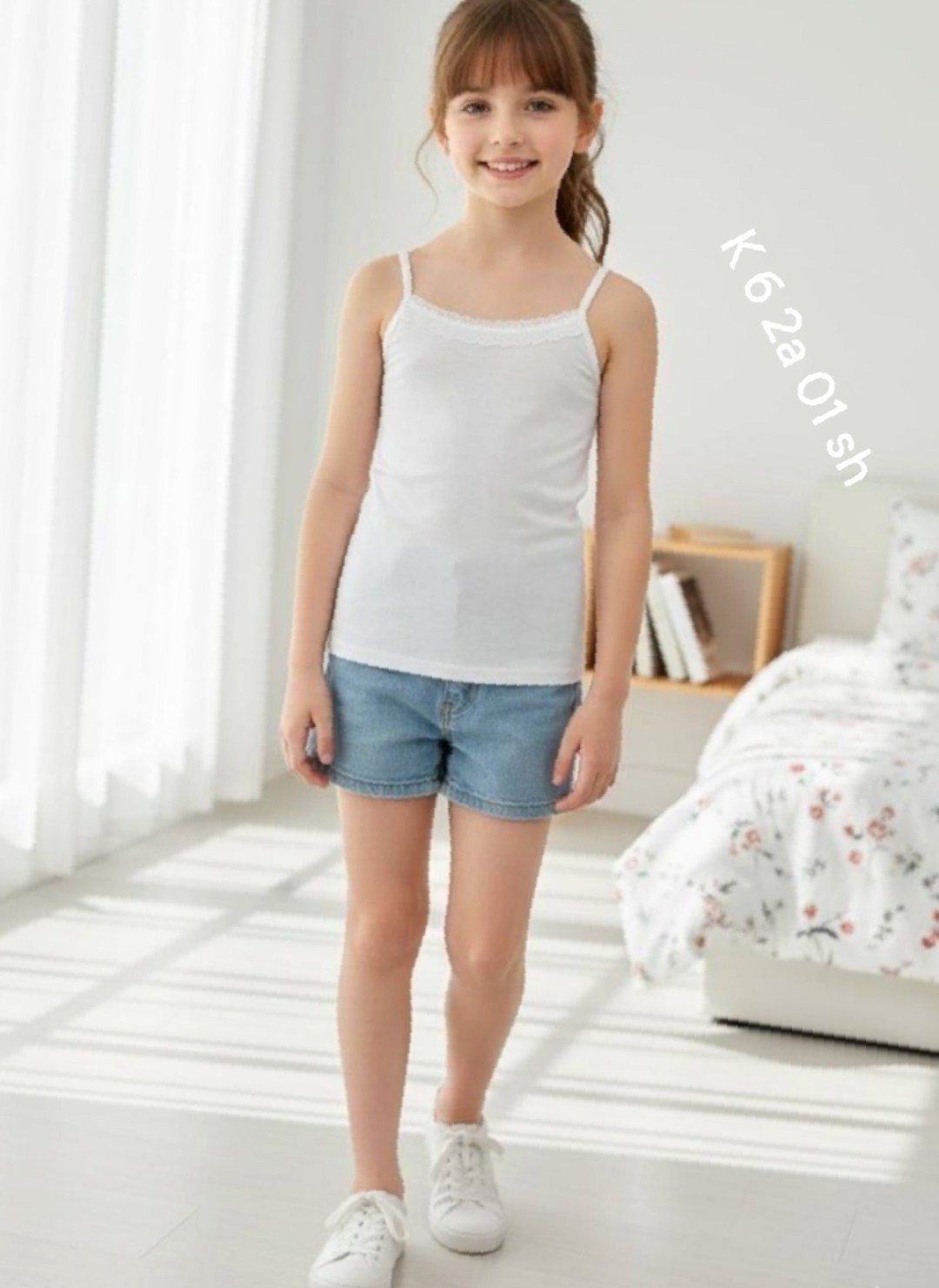 майка для девочки,майка на бретельках для девочки,маечка для девочки,комплект бельевых маек,майка детская