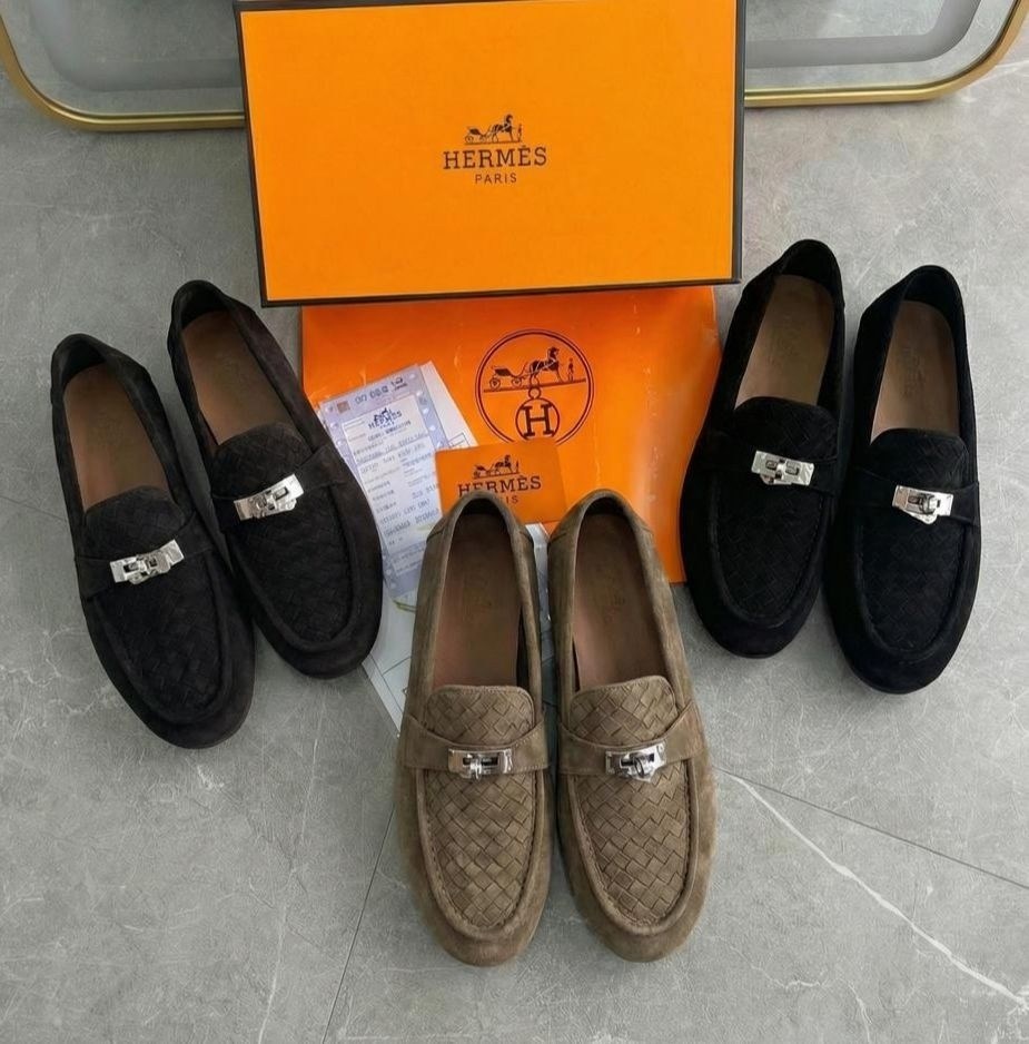 лоферы hermes,замшевые лоферы hermes,женские лоферы hermes paris a113173 замшевые чёрные,hermes мокасины,hermes