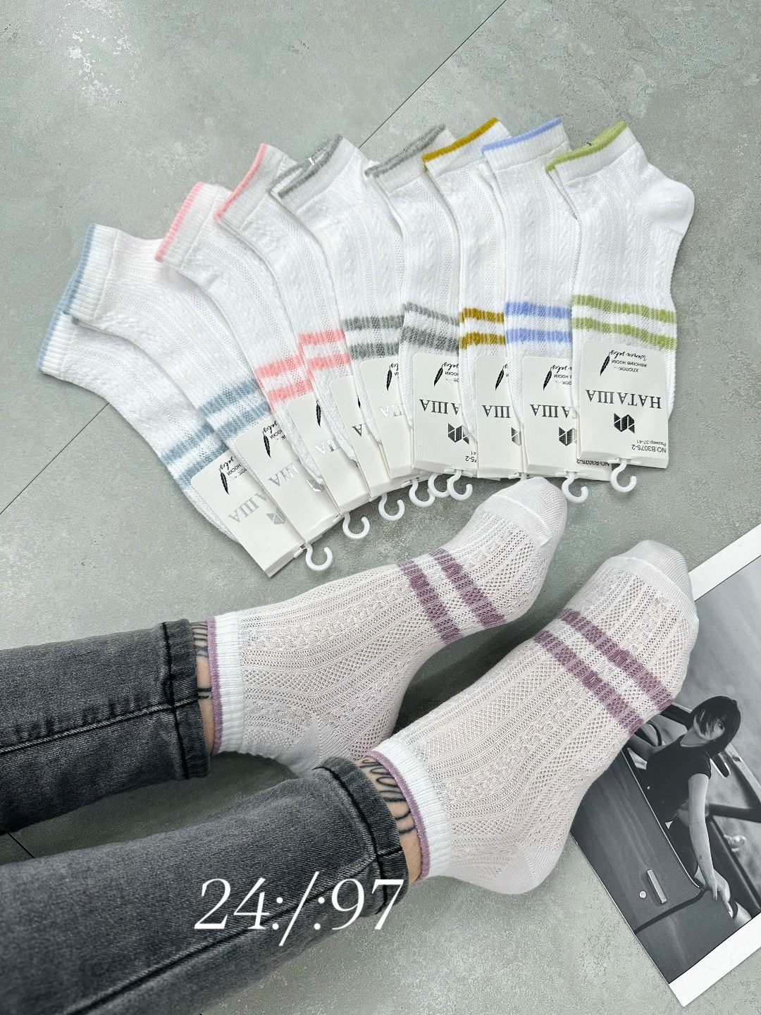 носки женские 10 пар,носки женские,носки женские короткие,носки женские р,носки женские р. 36-41 арт. 1315064