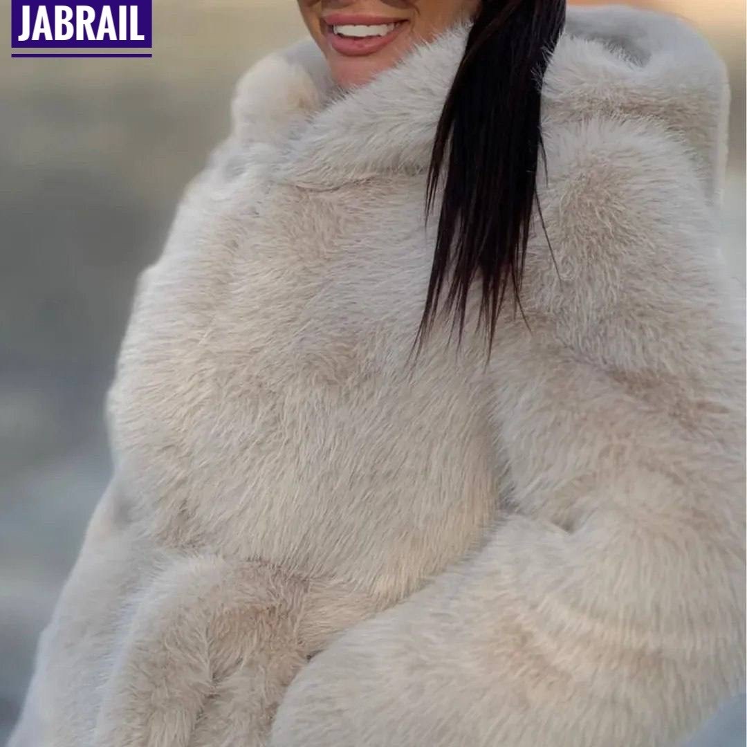 шуба искусственная укороченная с длинным ворсом bynati,искусственная шуба,шуба женская из искусственного меха,женская шуба,белая шуба