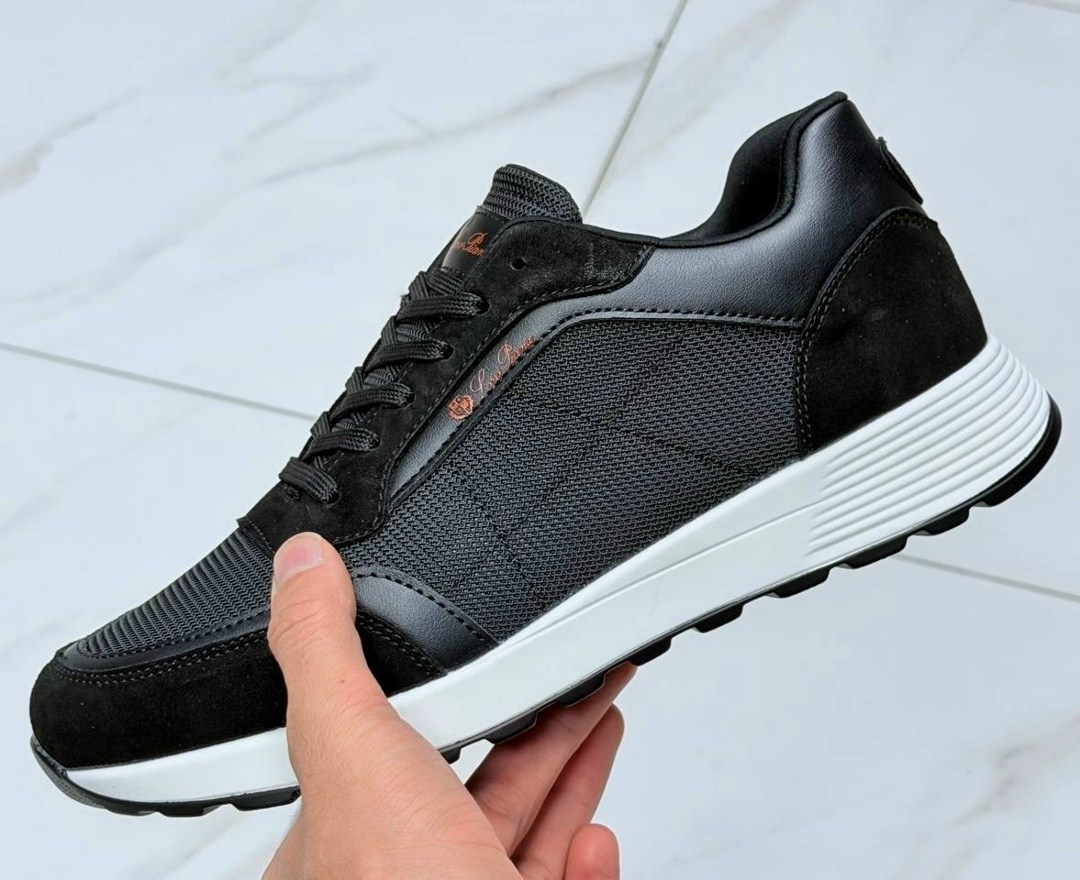 ,кроссовка мужской,мужские кроссовки,черные кроссовки,кожаные кроссовки мужские