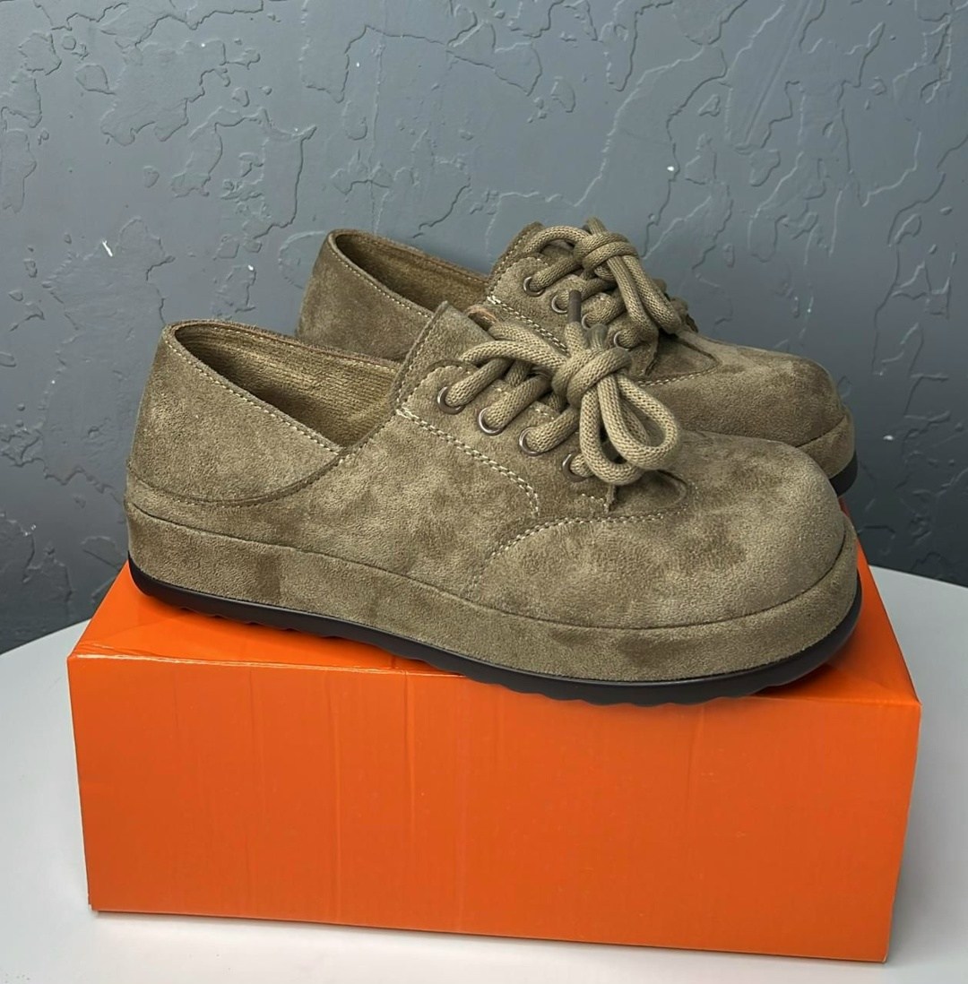 ,женские полуботинки,женская ,повседневная ,пенни лоферы замшевые