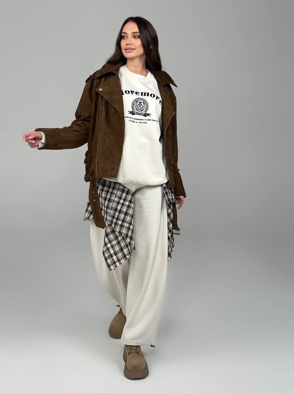 замшевая куртка белла росса,замшевая куртка,кожаная куртка,косуха из эко замши оверсайз коричневая joyforyou,куртка косуха из эко замши коричневого цвета