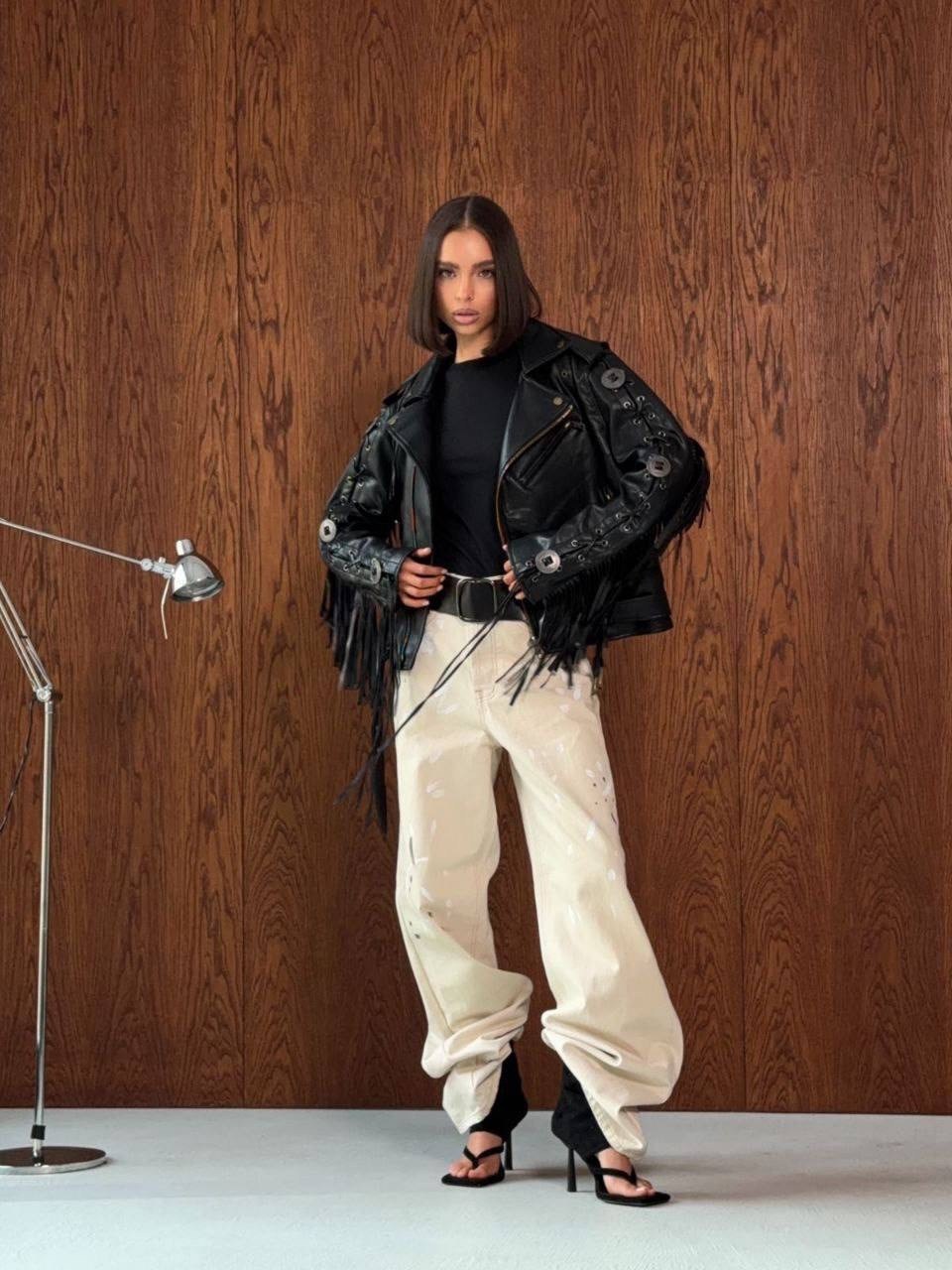 косуха с бахромой,кожаная куртка,кожаная куртка с бахромой,косуха женская