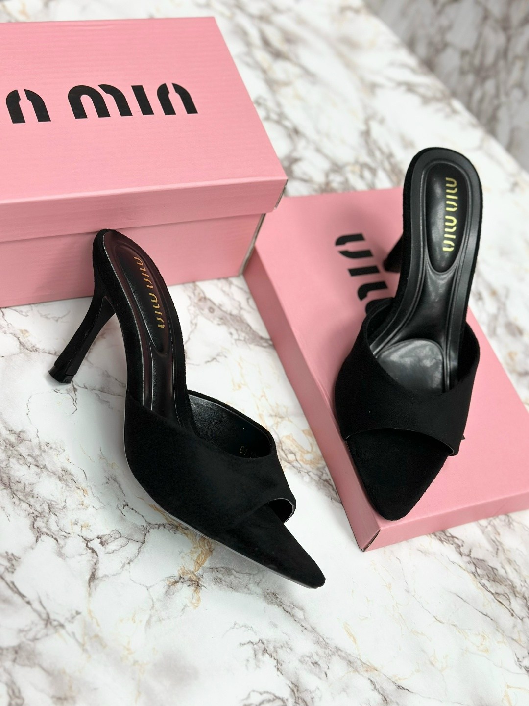 ,женская ,босоножки на каблуках,мюли на каблуке,замшевые мюли