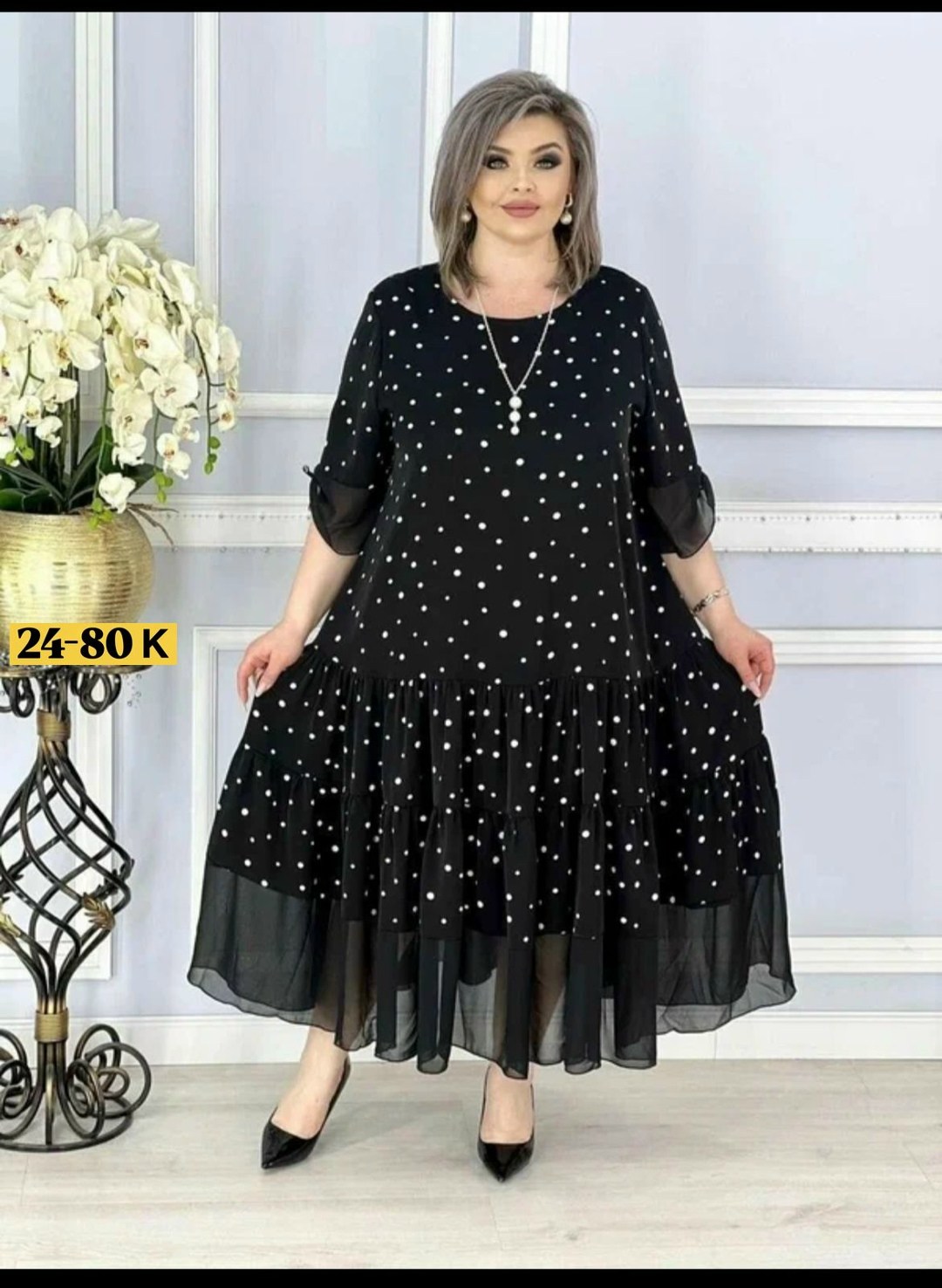 платье для полной женщины,платье шифоновое ярусное,платье больших размеров повседневное,платье женское черное шифон,платье больших размеров cazanji