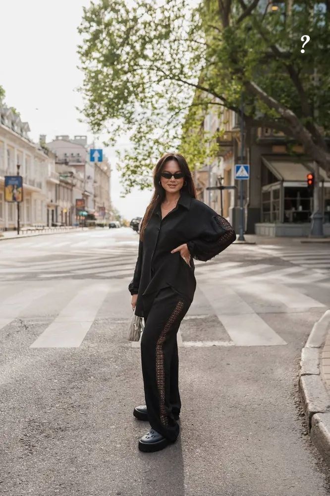 женский костюм с брюками палаццо,белый брючный костюм,брючный костюм женский,костюм женский,костюм брючный летний