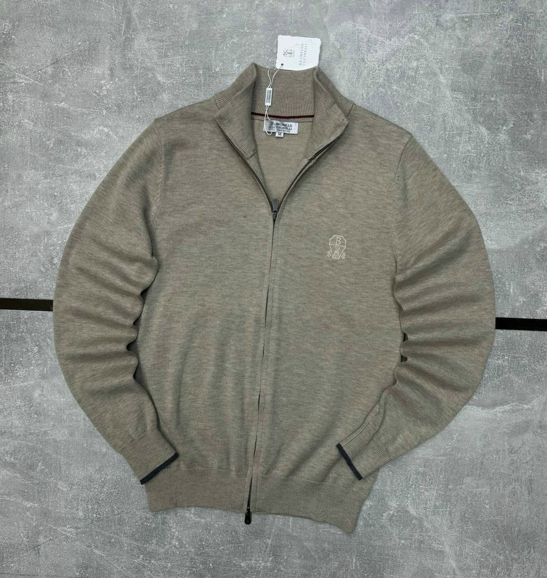 кардиган бежевый,кофта на молнии,кофта бежевая,мужской джемпер,кардиган мужской