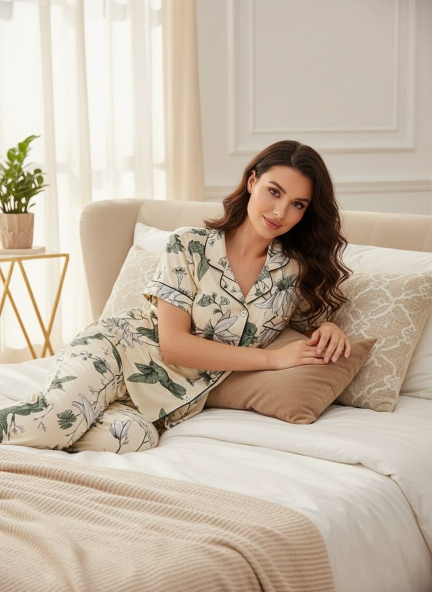 пижама женская со штанами домашняя одежда для женщин kiki mara 73299982,пижама женская,пижама женская со штанами домашняя одежда,комплект пижама,пижама для женщин