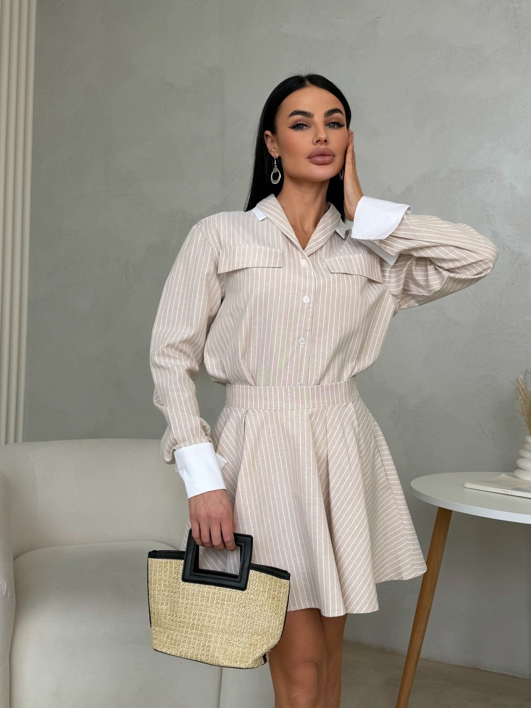 костюм с юбкой женский,костюм с юбкой,стильные наряды,форма юбки,женские костюмы