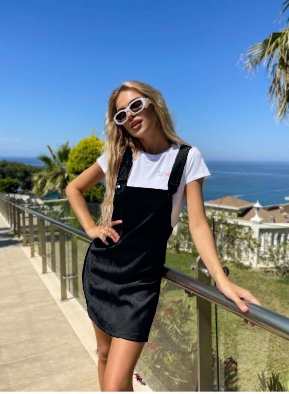 сарафан женский,сарафан,сарафан стильный,сарафан мини,сарафан женский летний джинсовый черный