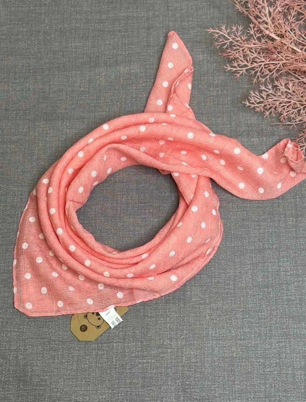 платок-бандана leray "бабочки",платок женский на голову и на шею,платок на шею женский,платок leray,платок летний хлопковый