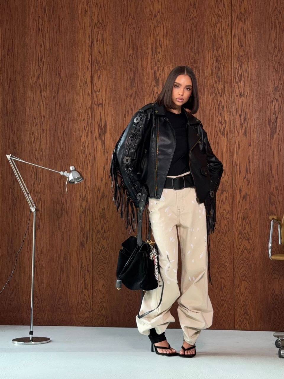 косуха с бахромой,кожаная куртка,кожаная куртка с бахромой,косуха женская