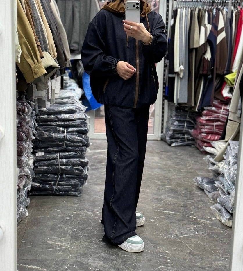 широкие брюки,повседневные брюки,костюм спортивный женский,спортивный костюм из двух предметов для женщин