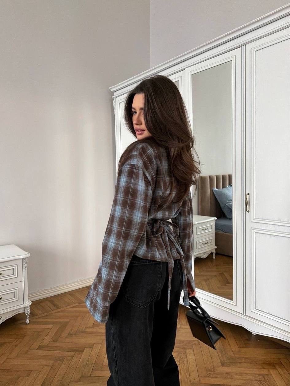 рубашка в клетку от miu miu,рубашка в клетку оверсайз на кнопках,рубашка в клетку оверсайз,рубашка женская в клетку оверсайз,рубашка в клетку оверсайз удлиненная