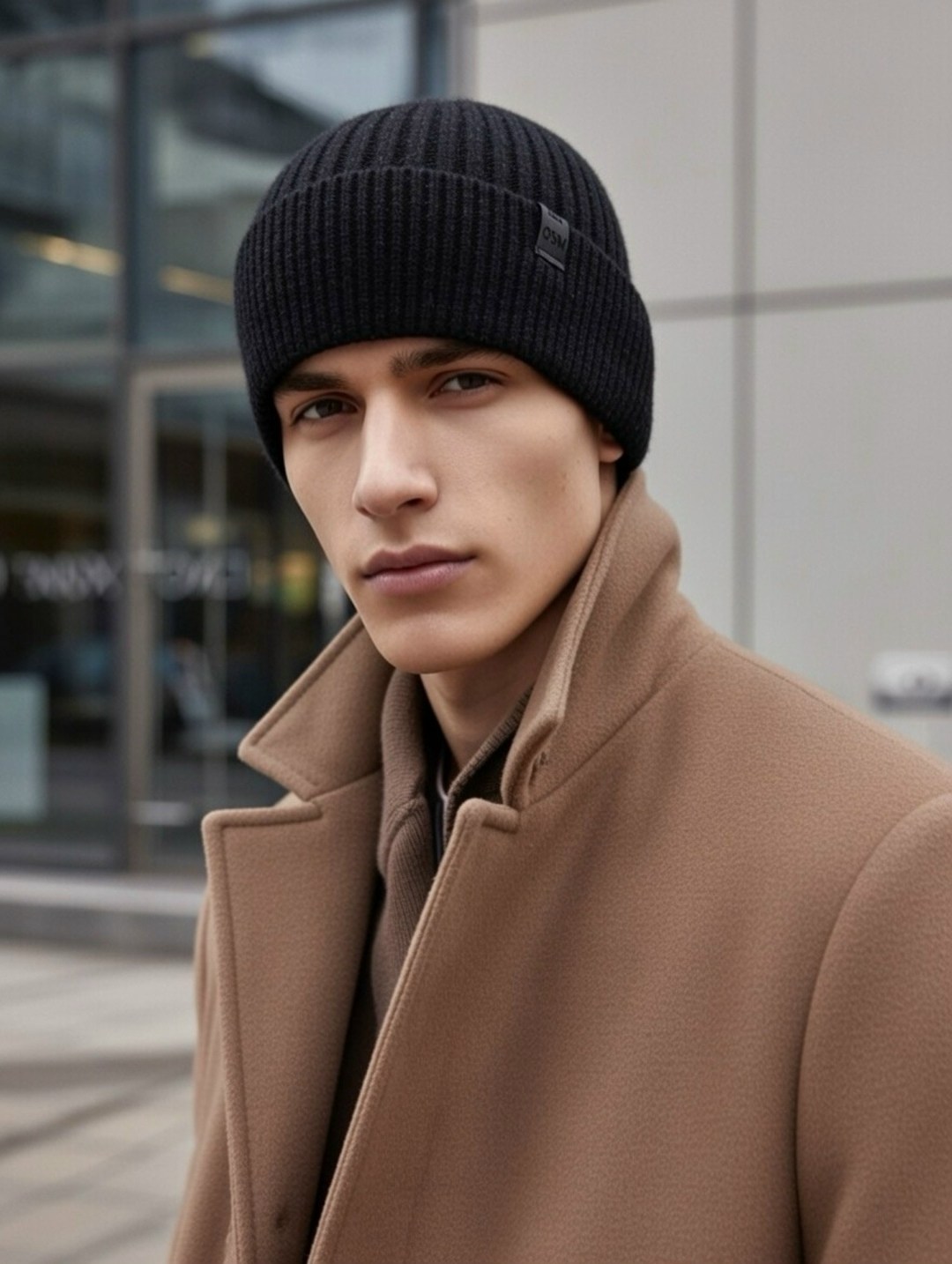 мужская шапка вязаная,шапка мужская,мужская шапка бини,шапка бини,мужская мода
