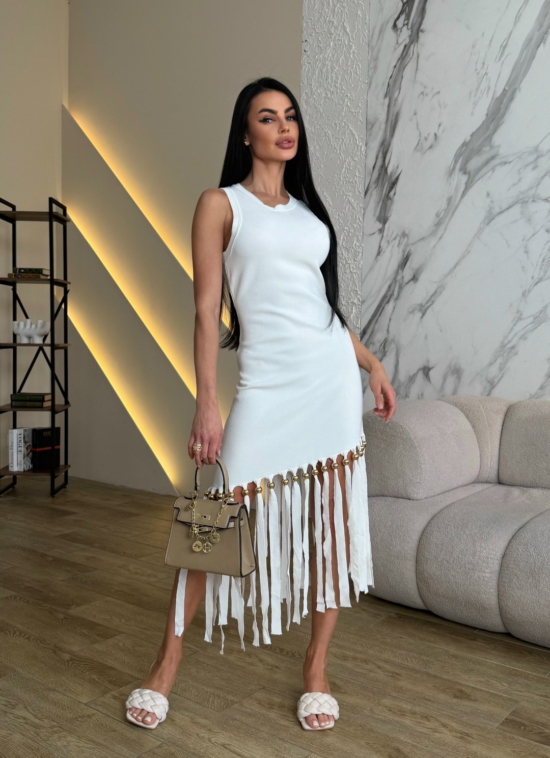 платье с бахромой,вечернее платье с бахромой,платье с бахромой чёрное,модное черное платье с бахромой,платье