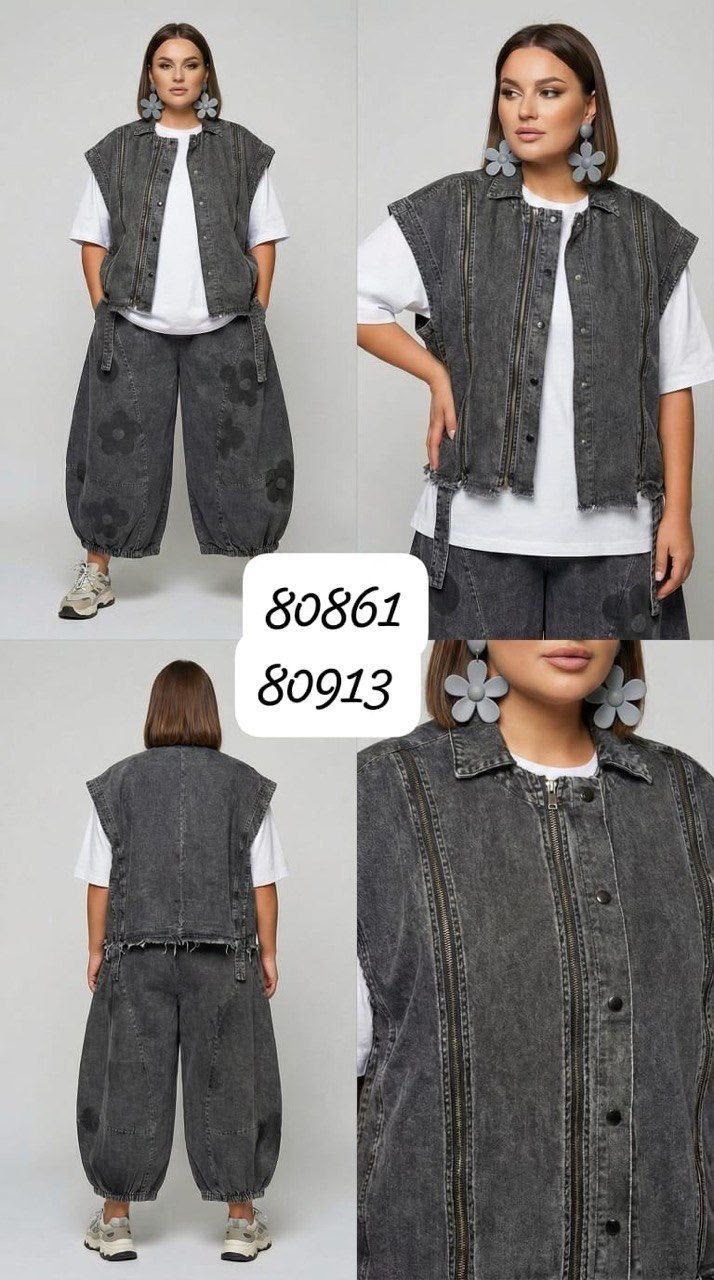 женский джинсовый жилет с большими карманами,джинсовый жилет женский,джинсовый жилет,женская жилетка больших размеров,жилет