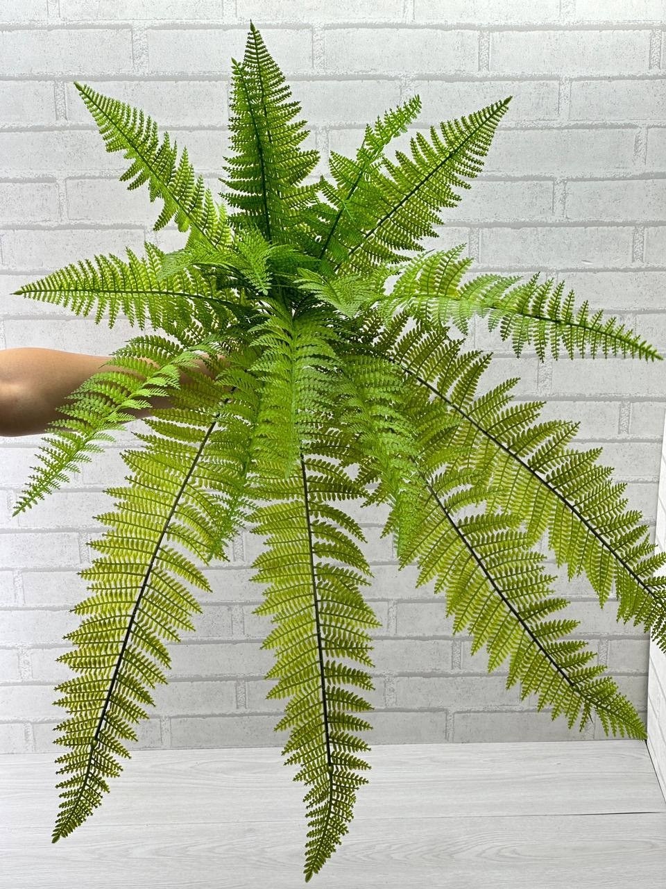 папоротник нефролепис бостон искусственный,папоротник нефролепис бостон,нефролепис бостонский,папоротник,папоротник нефролепис бостон искусственный d90 h55