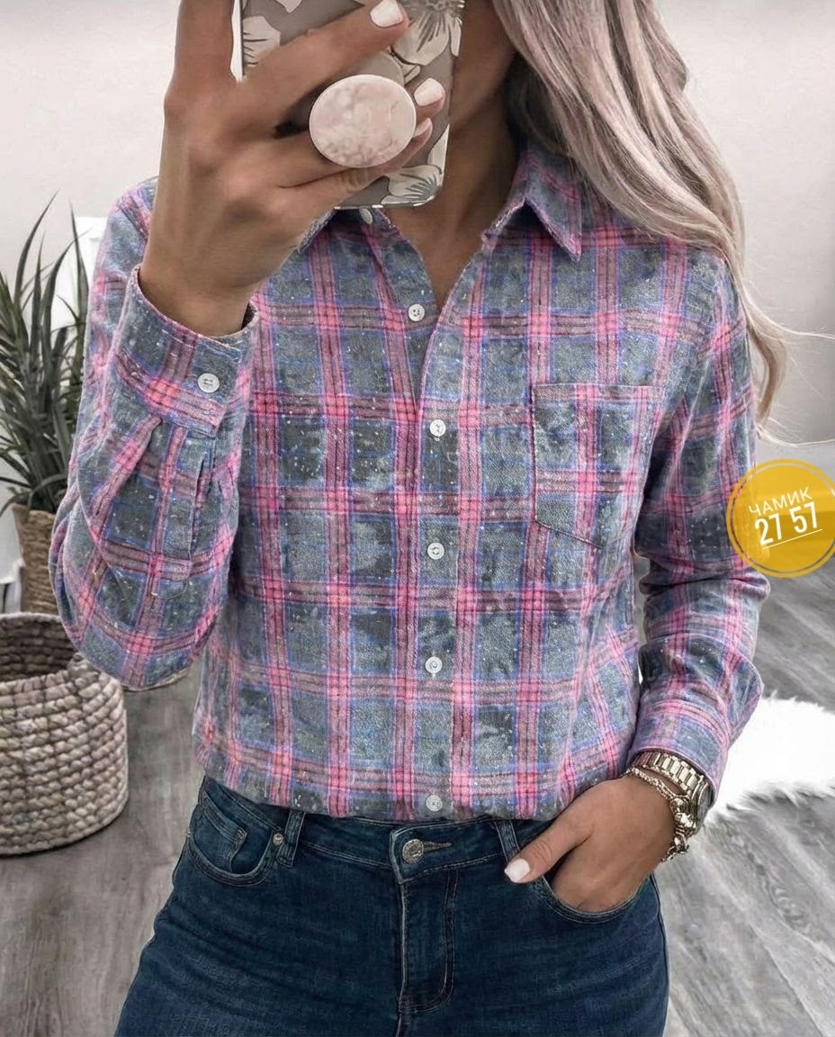 рубашка оверсайз варенка в клетку elimi,рубашка в клетку женская теплая,рубашка в клетку женская,рубашка в клетку женская теплая оверсайз без кармана,рубашка в клетку оверсайз женская