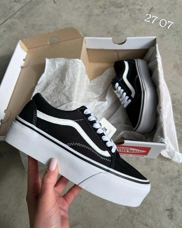 кеды vans old skool,кеды vans old skool platform black white,кеды женские vans old skool platform,,вансы на высокой подошве