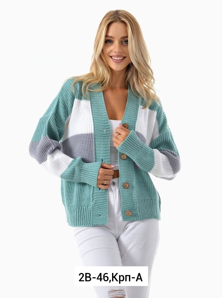 кардиган женский,кардиган,жакет женский vay 222-1681 (46-48, ментол),кардиган zoyagrace,вязаный женский кардиган