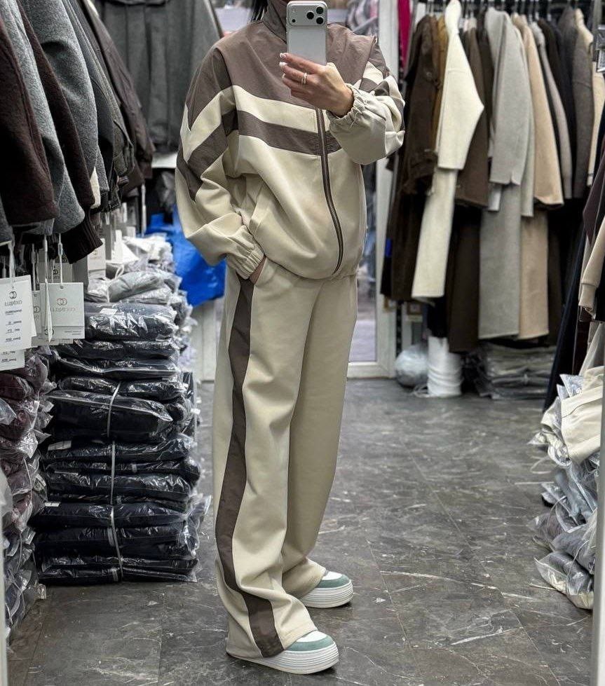 стильные костюмы,спортивный костюм из плащевки на молнии женский oversize rlintop,костюм женский,спортивный костюм,костюм спортивный женский повседневный