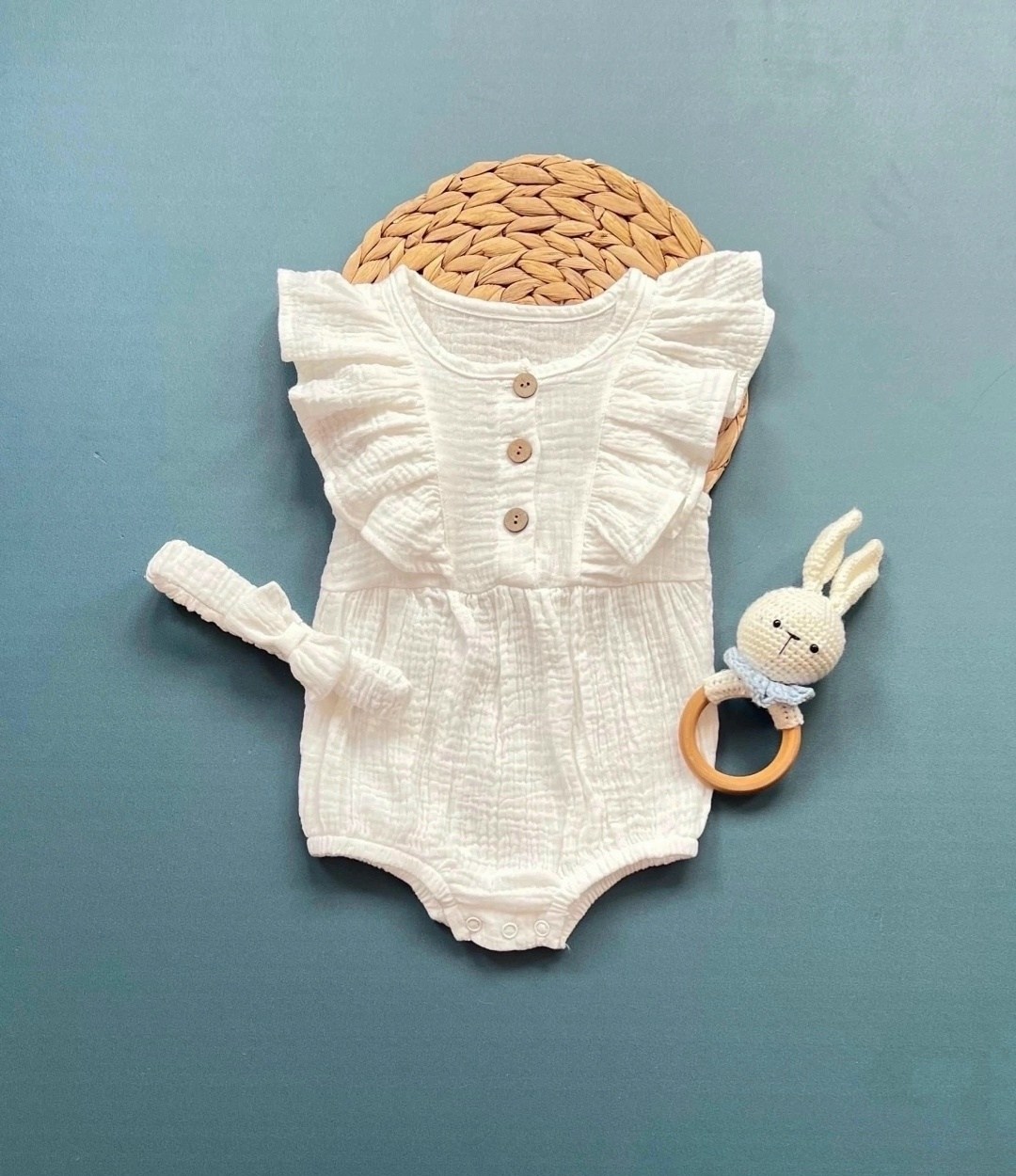 комбинезон с рюшами,одежда для новорожденного,комбинезон для новорожденных девочек,одежда для маленьких девочек,комбинезон песочник для девочки