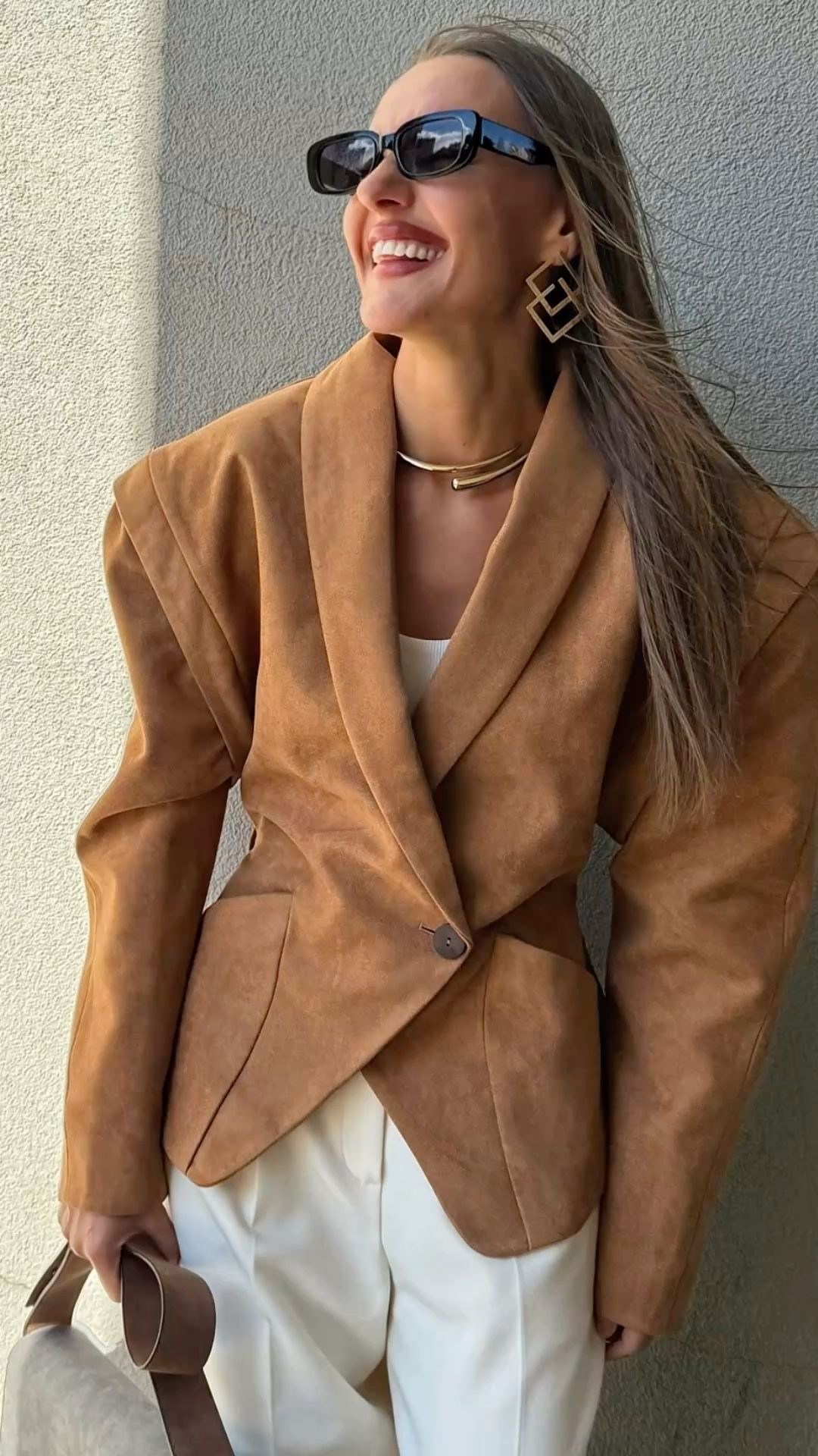 мода стиль,стильные наряды,замшевый пиджак brunello cucinelli коричневый,уличная мода