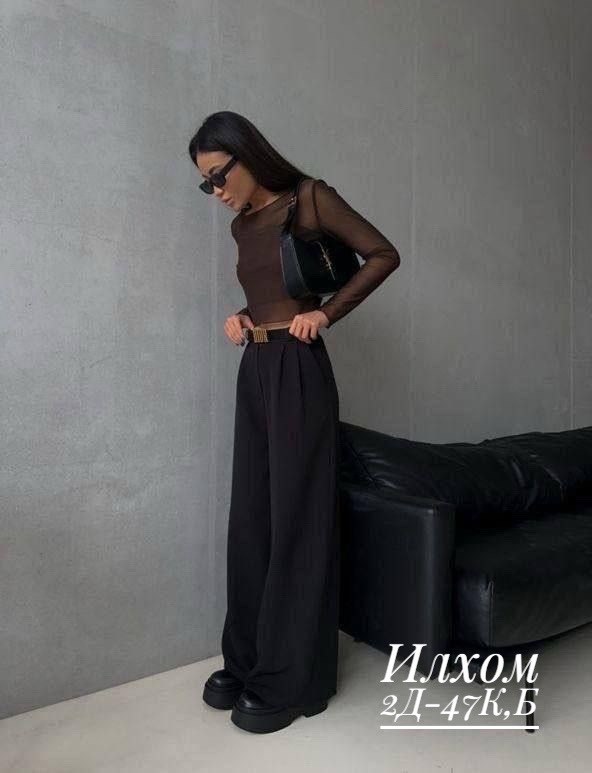 брюки модные,брюки женские,черные женские брюки,водолазка сетка