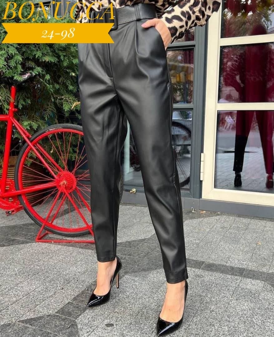 брюки из экокожи женские,брюки из экокожи,брюки из экокожи кожаные,кожаные женские брюки,брюки кожаные