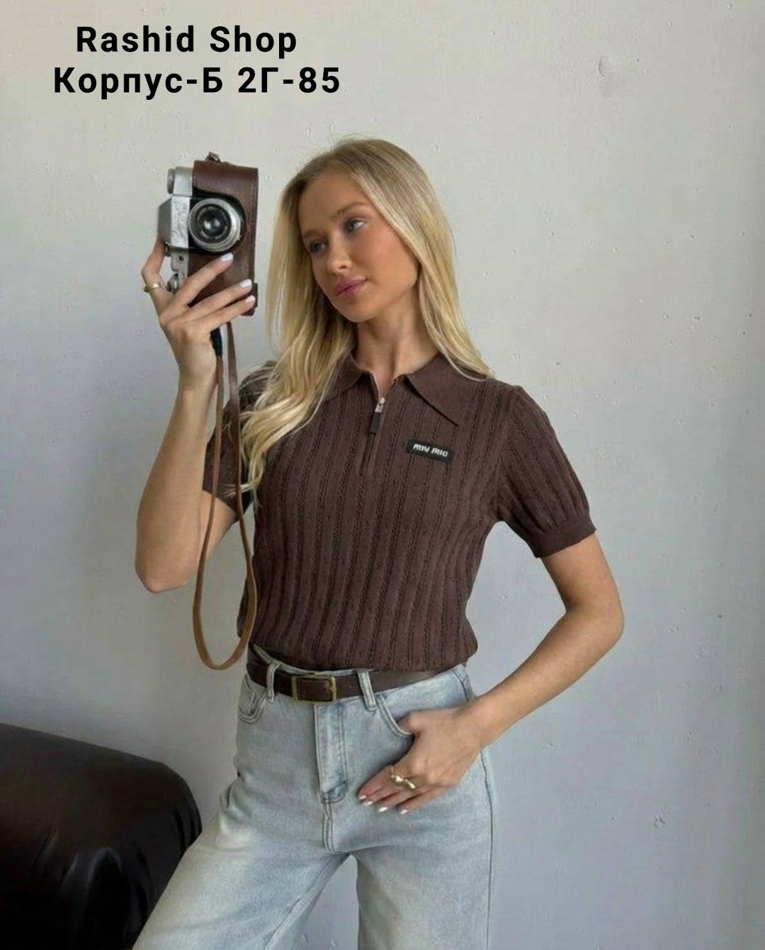 джемпер женский,трикотажный свитшот,кофта женская,поло miu miu,трикотажный джемпер