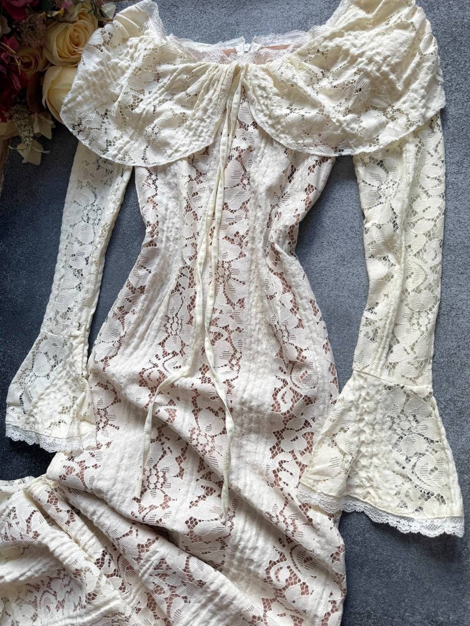 кружевное платье,ажурное платье,белое кружевное платье,свадебное платье винтаж,платье шикарное