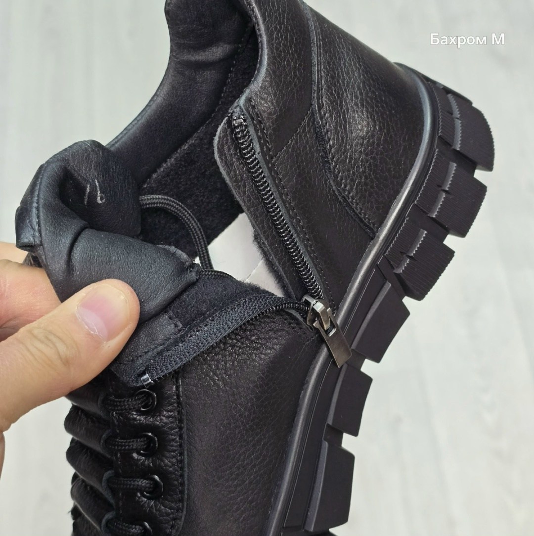 ботинки мужские quattrocomforto 58-32mv-874kr черные 42 ru,,мужские ботинки, мужская,зимняя мужская