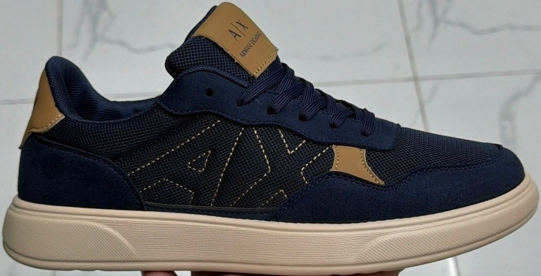 мужские кроссовки armani exchange,кроссовки armani exchange,кеды armani exchange seattle xux148 черный,armani exchange кеды,