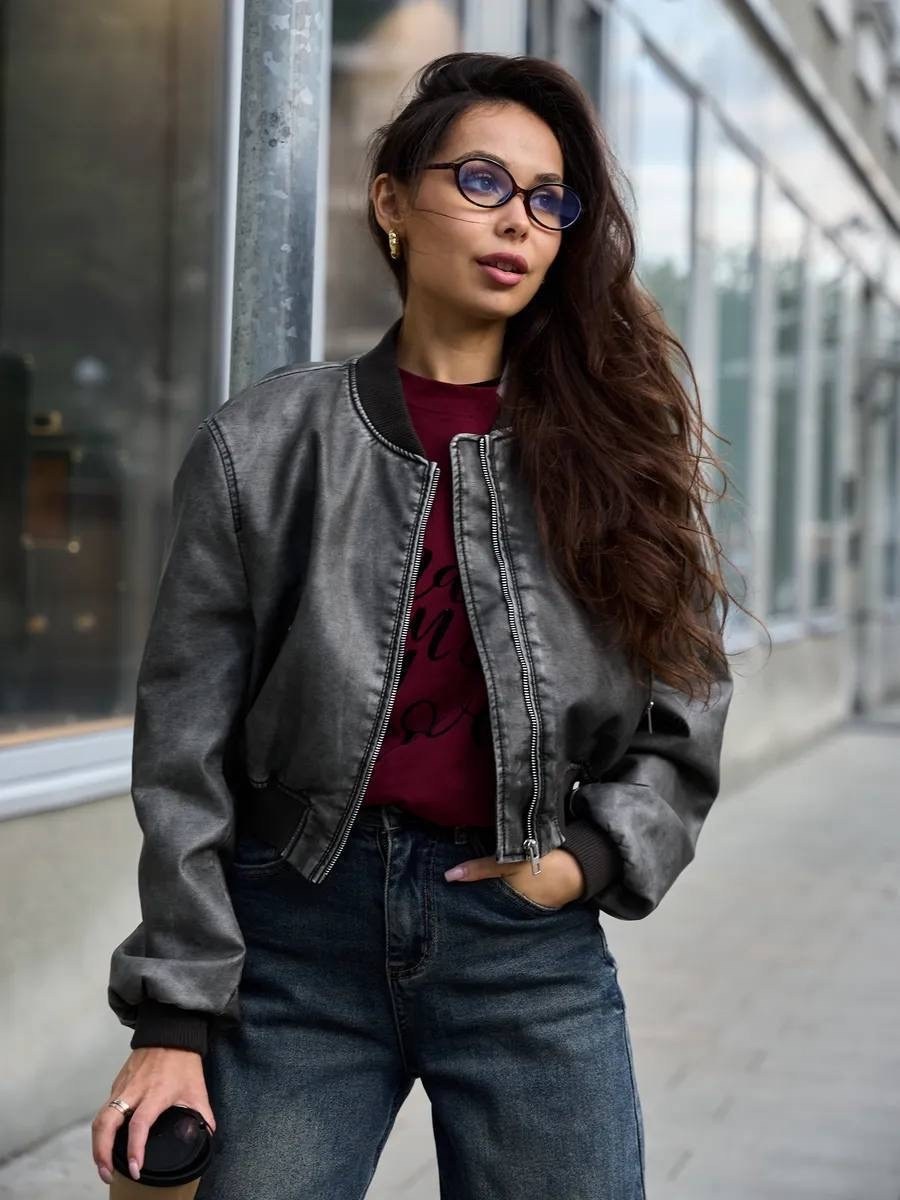 куртка женская,модные образы,кожаная куртка,куртка